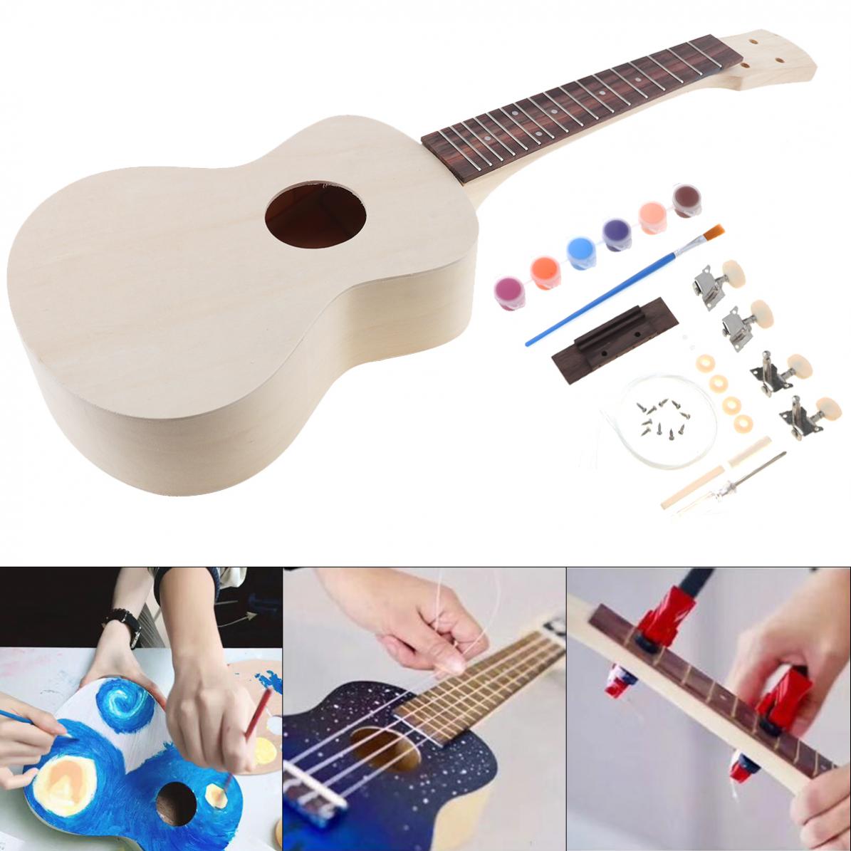 Ukulele Kit concert Mahogany to build your own