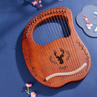 19 String Lyre Harp