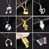 music necklaces