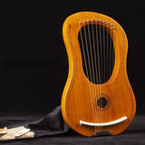 10 String Mahogany Lyre Harp