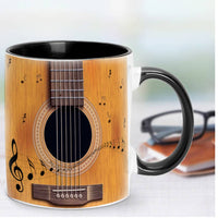 Ceramic Guitar Coffee Mug Gift