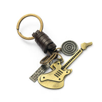 bass keychain charm