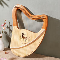 27 String Mahogany Lyre Harp